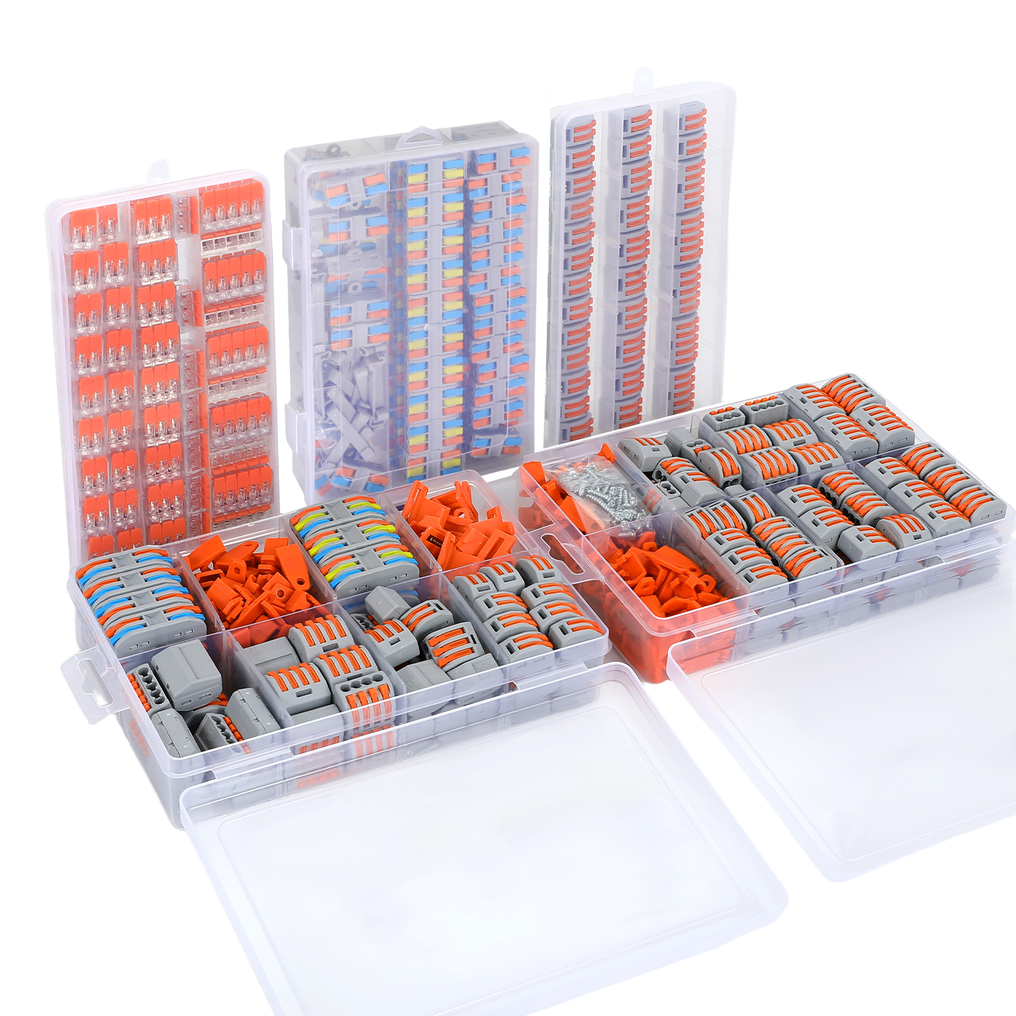 Quick wiring terminal box series
