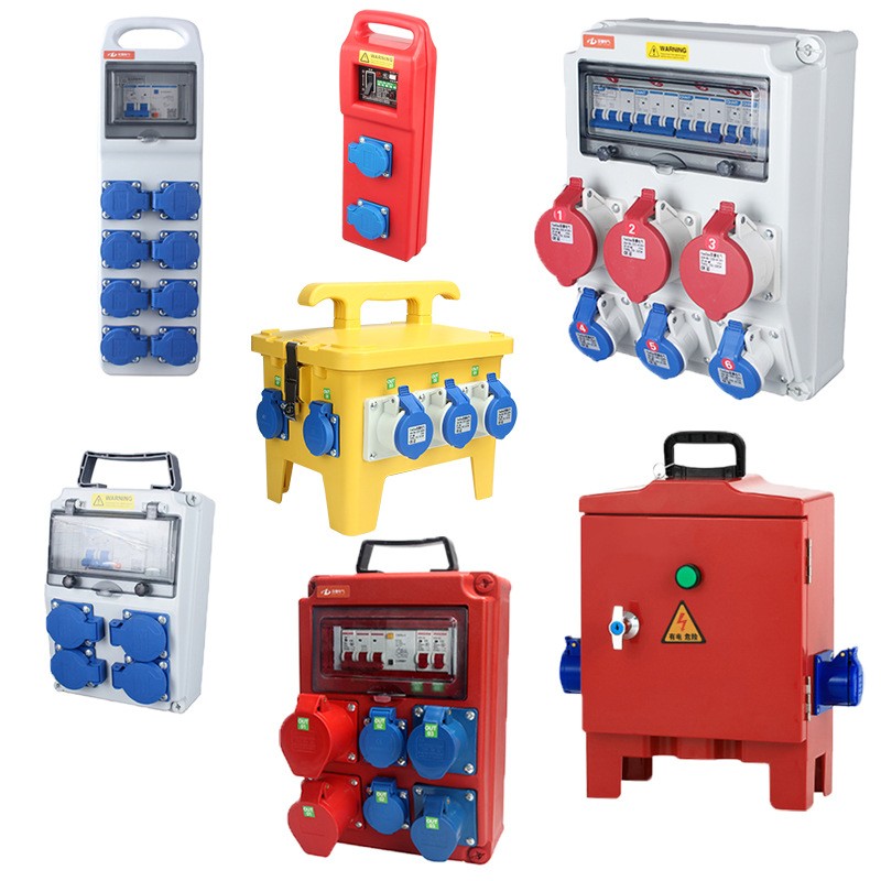 Industrial waterproof socket box