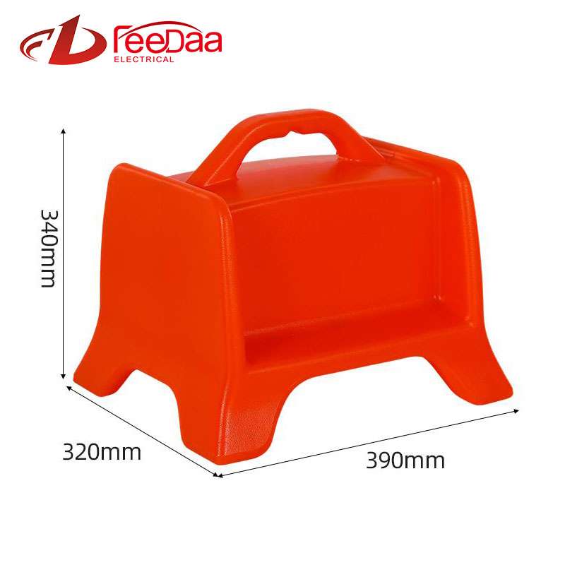 390*340*320mm orange Tailor-Made Blow Molded Enclosure for Electrical Components | Fits Circuit Breakers & Heavy-Duty Sockets | Weatherproof Portable Box