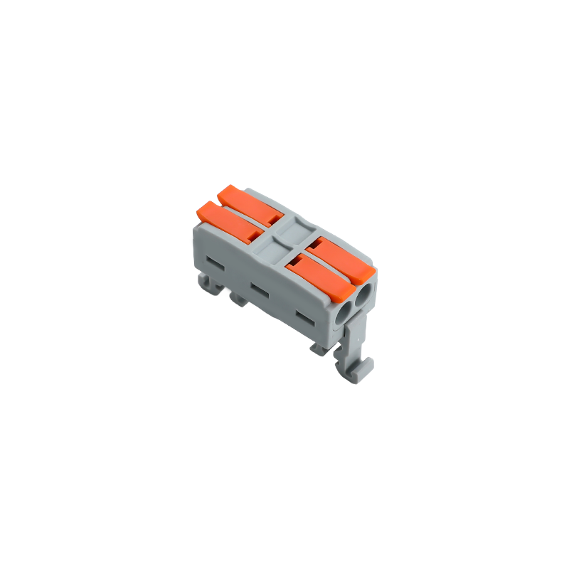DIN Rail Lever Wire Connector