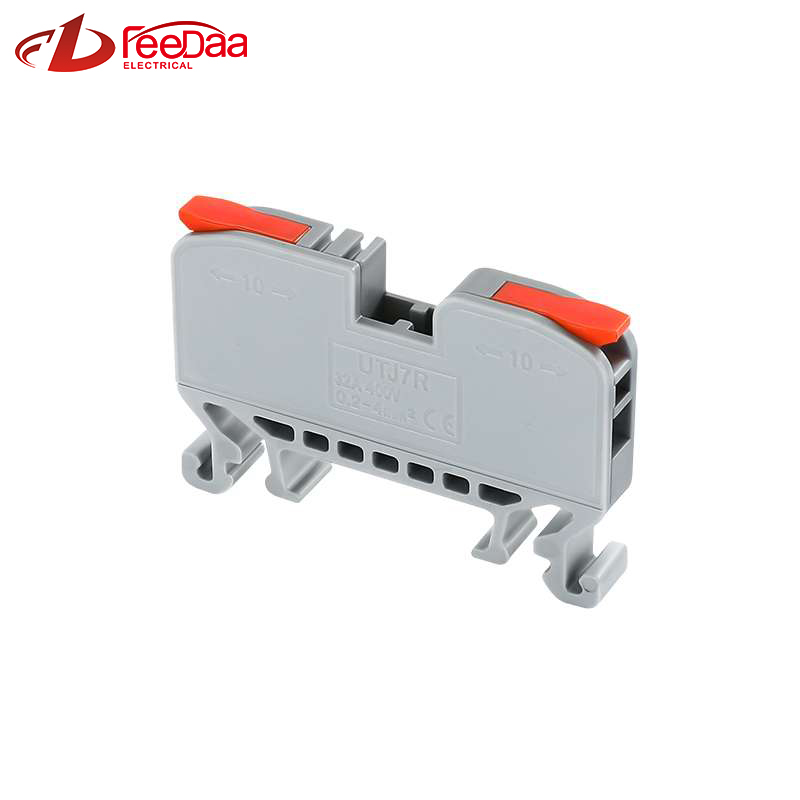 Fast Wire Cable Connectors 1 in 1 out UTJ7R orange