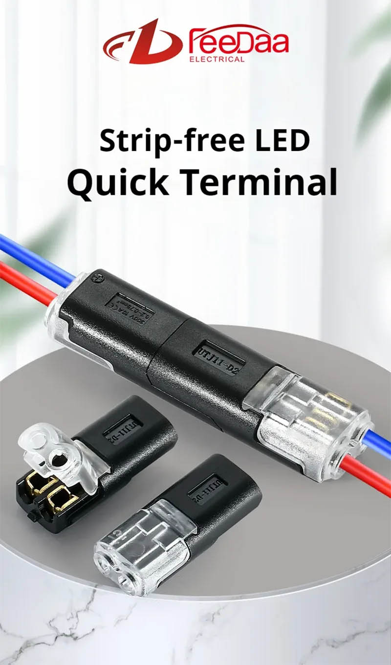 LED Quick Non Stripping Connector