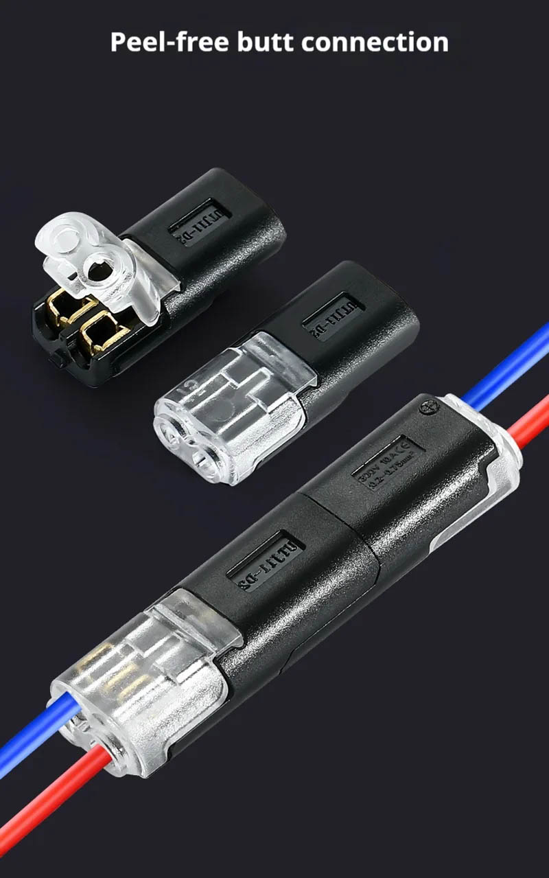 LED Quick Non Stripping Connector