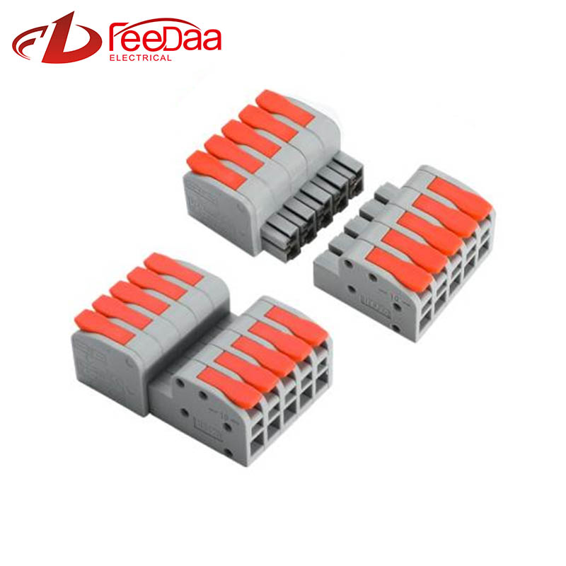 Plug And Unplug Terminal Block Wire Connector 5 In 5 Out