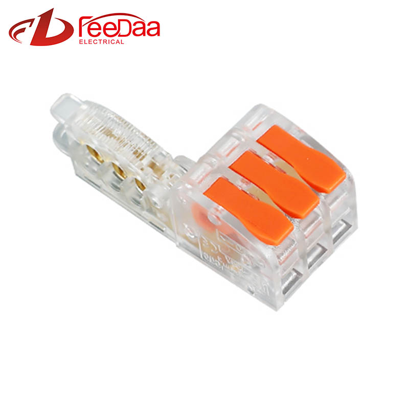 T-Shaped Fast Branching Main Line Without Broken Wire Integrated Pure Copper Conductor 1 In 3 Out