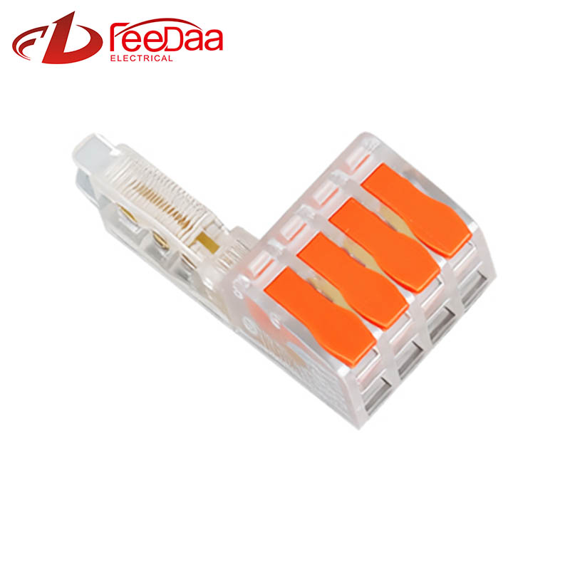 T-Shaped Fast Branching Main Line Without Broken Wire Integrated Pure Copper Conductor 1 In 4 Out