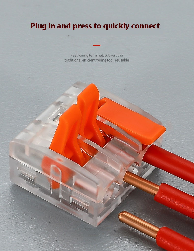 Fast Wire Cable Connectors | 1 in 3 out UTJ10-615