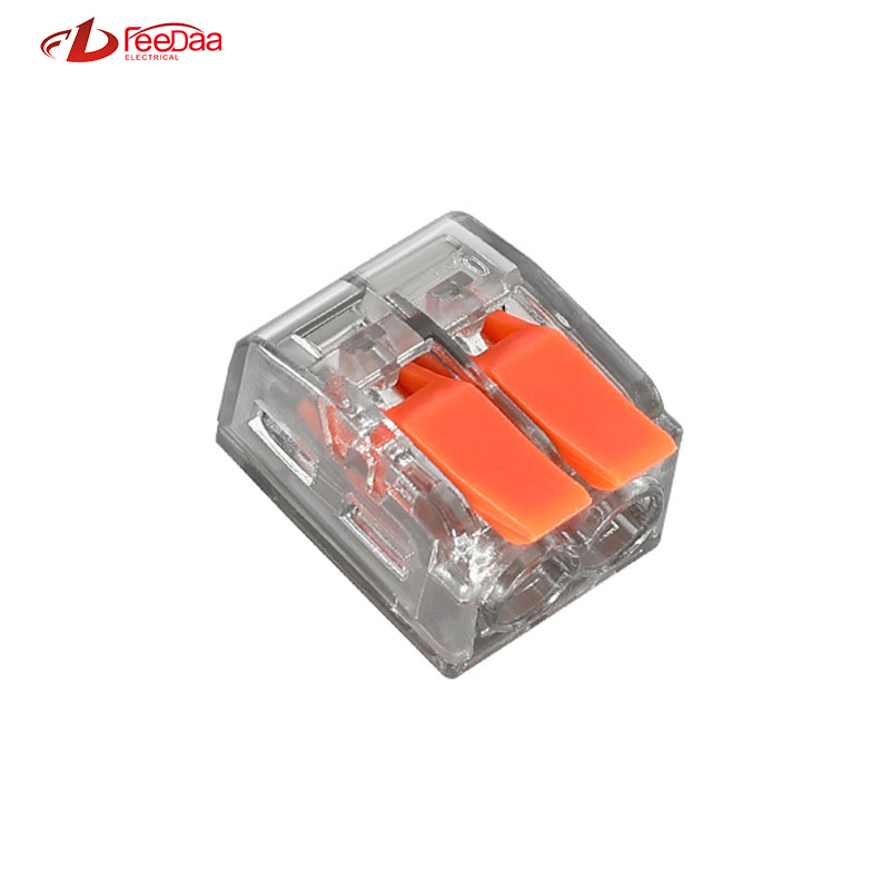 Patented PCT-512 Compact Quick Electric Universal LED Light Connector Red Copper Contacts Power Connectors
