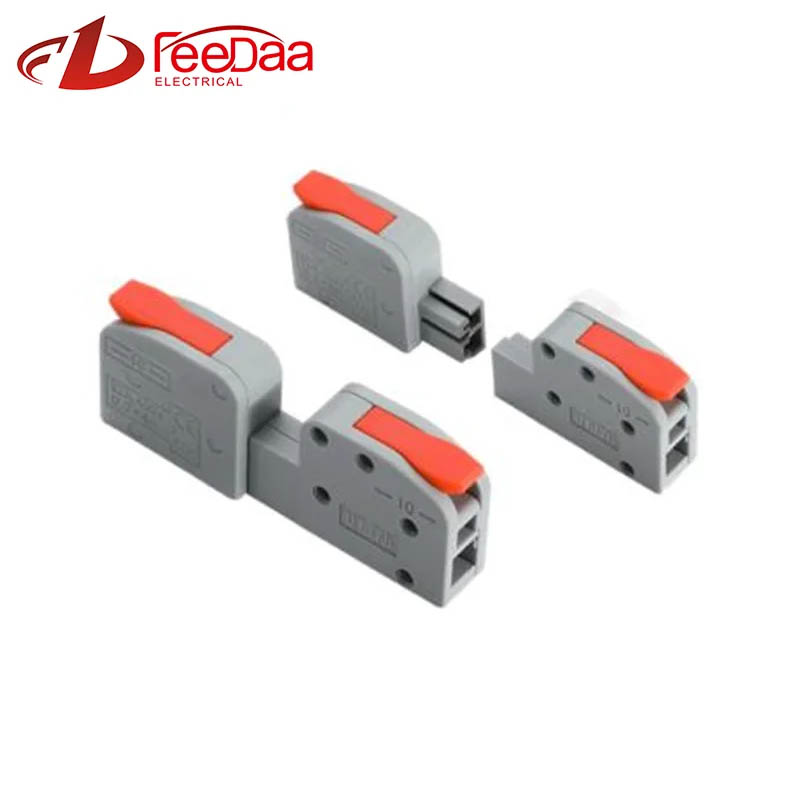 Plug And Unplug Terminal Block Wire Connector 1 In 1 Out