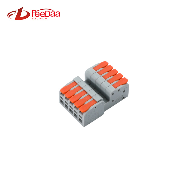 Plug And Unplug Terminal Block Wire Connector 5 In 5 Out
