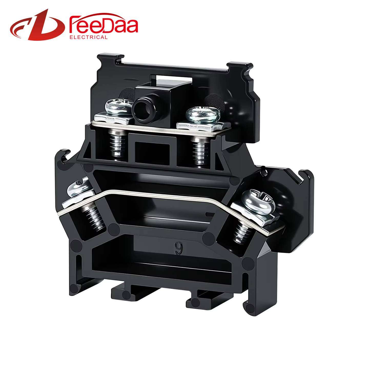 TBD DIN Rail Terminal Block 10–30A Pure Copper Conductor Modular Electrical Connector 0.5–4mm²