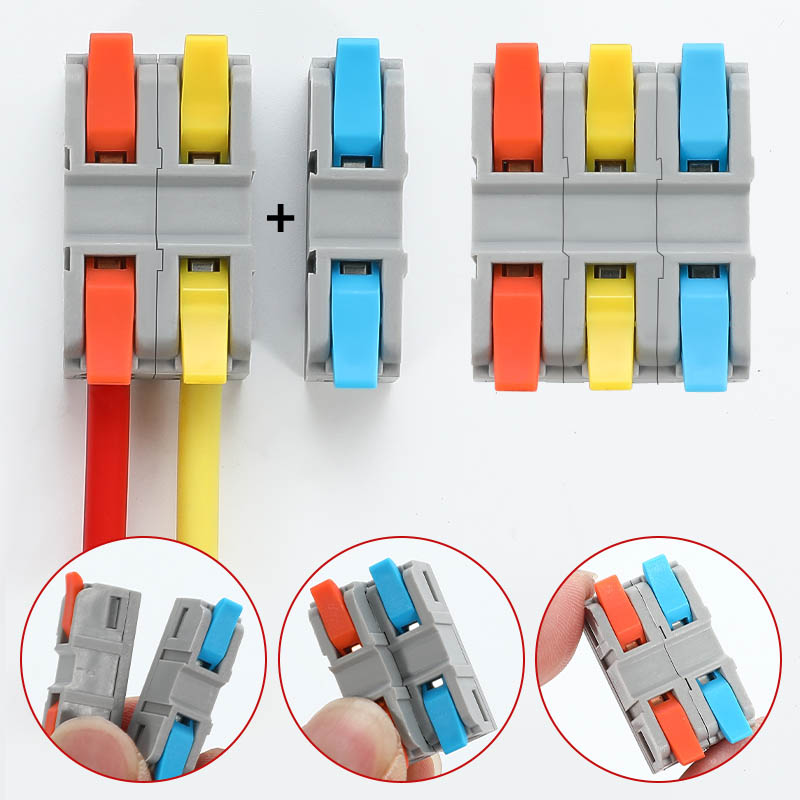 Fast Wire Cable Connectors 2in 2 out PCT-5222D Fast Wire Cable Connectors 2in 2 out PCT-5222D