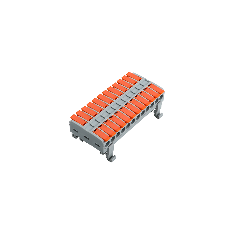 DIN Rail Lever Wire Connector