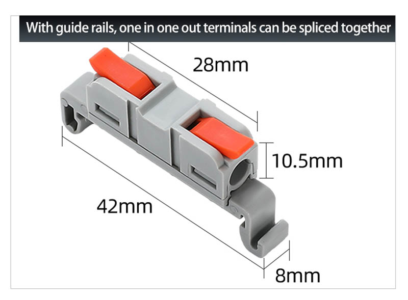 Fast Wire Cable Connectors 1 in 1 out PCT-5211D Fast Wire Cable Connectors 1 in 1 out PCT-5211D