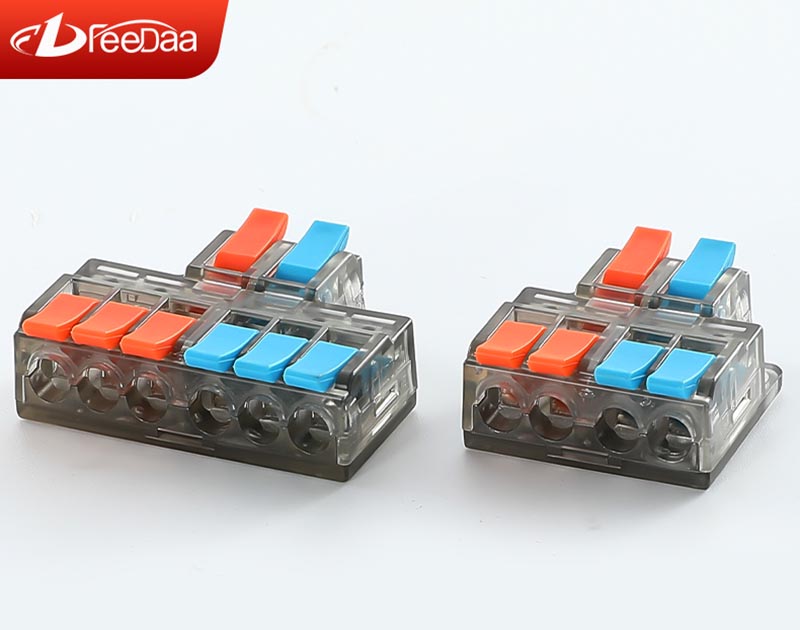 Fast Wire Cable Connectors 2 in 4 out PCT-5224D Fast Wire Cable Connectors 2 in 4 out PCT-5224D