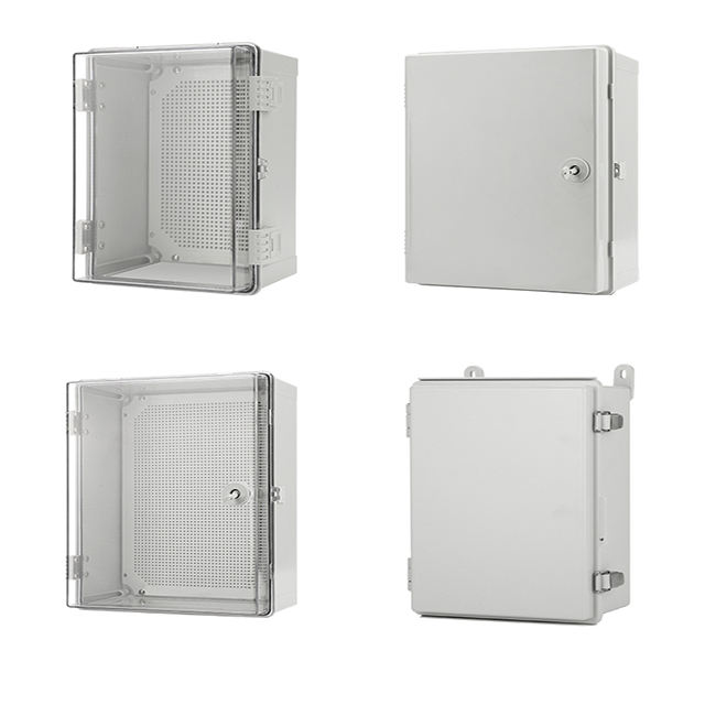600*500*220mm Transparent snap-on box IP66 Distribution Terminal Box Customized ABS Plastic PC Wall Mounted Industrial Plug Socket Waterproof Outdoor Protection