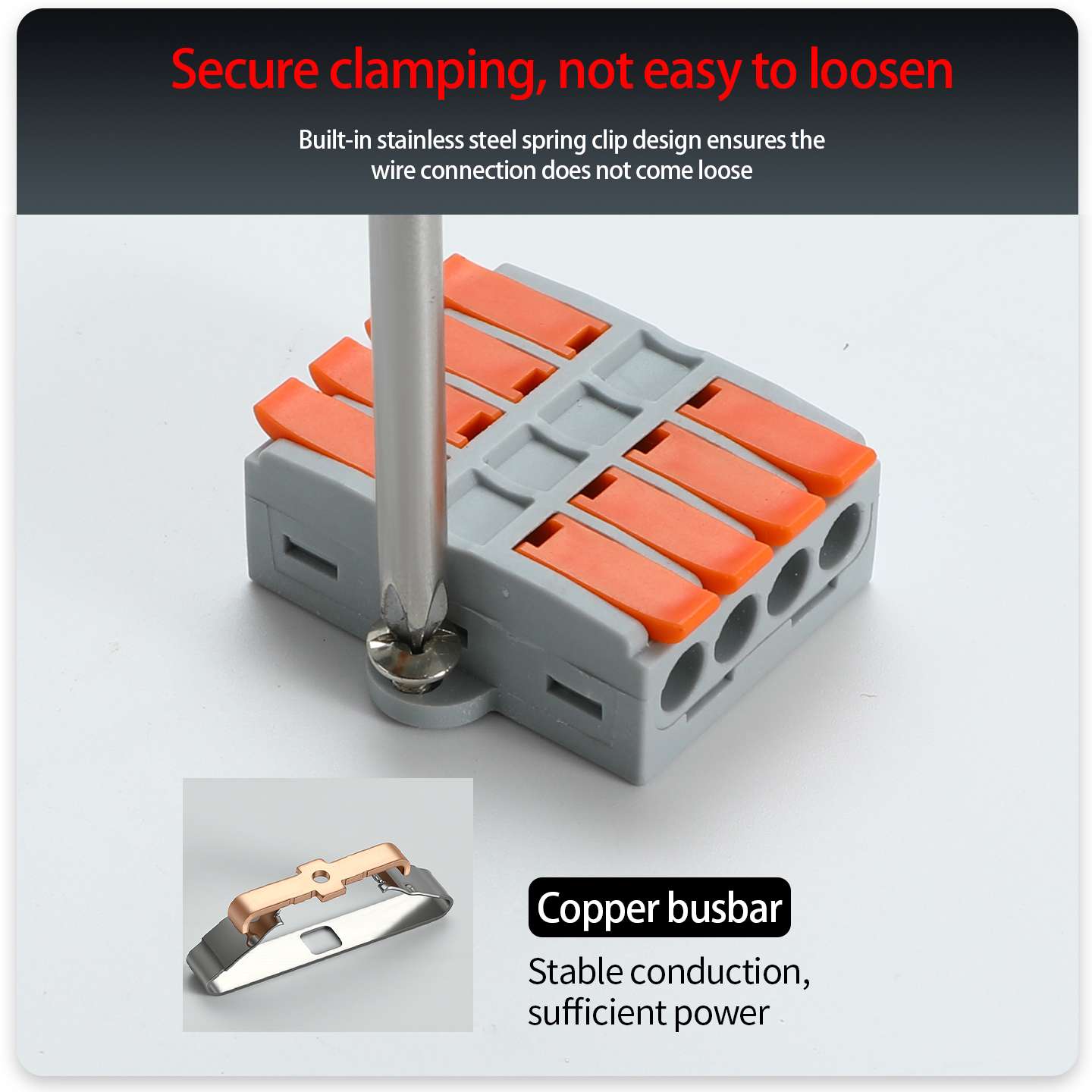 DIN Rail Lever Wire Connector